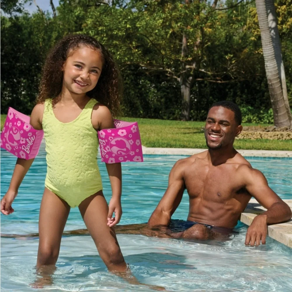 3 SwimWays Disney Swimmies (Unisex), Arm Floaties for Kids Age 3-5